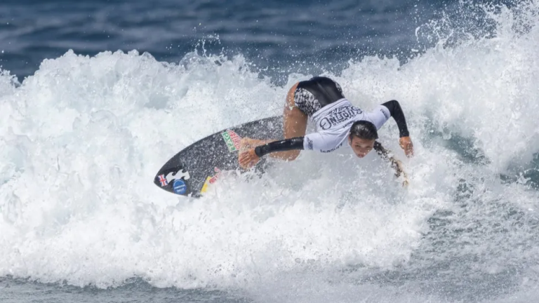 Sky Brown: Teenager is ‘super proud’ despite failing in Olympic surfing qualifying bid